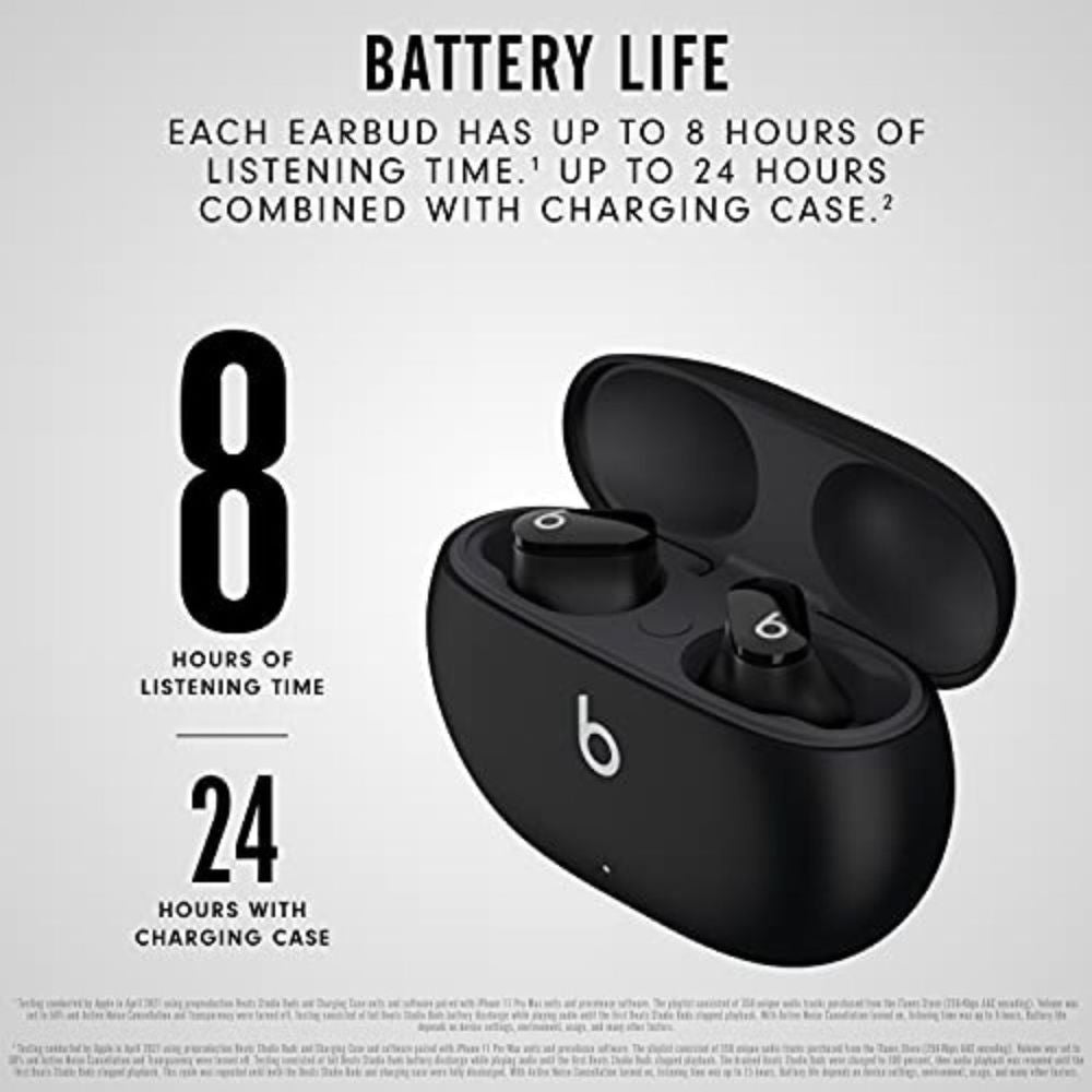 Beats Studio Buds Totally Wireless Noise Cancelling Earbuds - Black - MJ4X3LL/A